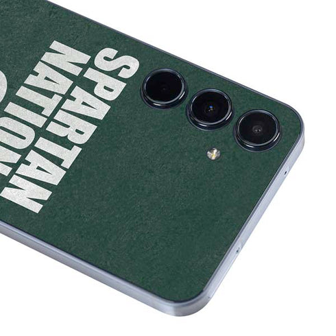 Michigan State University Spartans Nation Galaxy A35 5G Skin